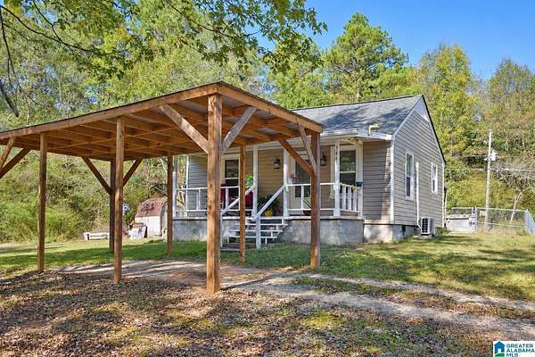 1.5 Acres of Land with Home for Sale in Eastaboga, Alabama