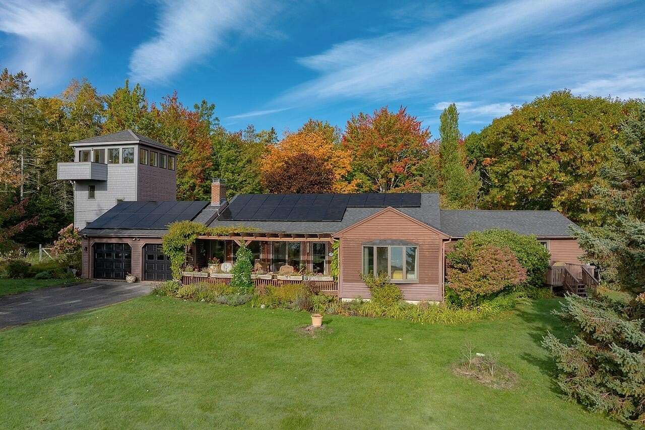 6.2 Acres of Land with Home for Sale in Surry, Maine
