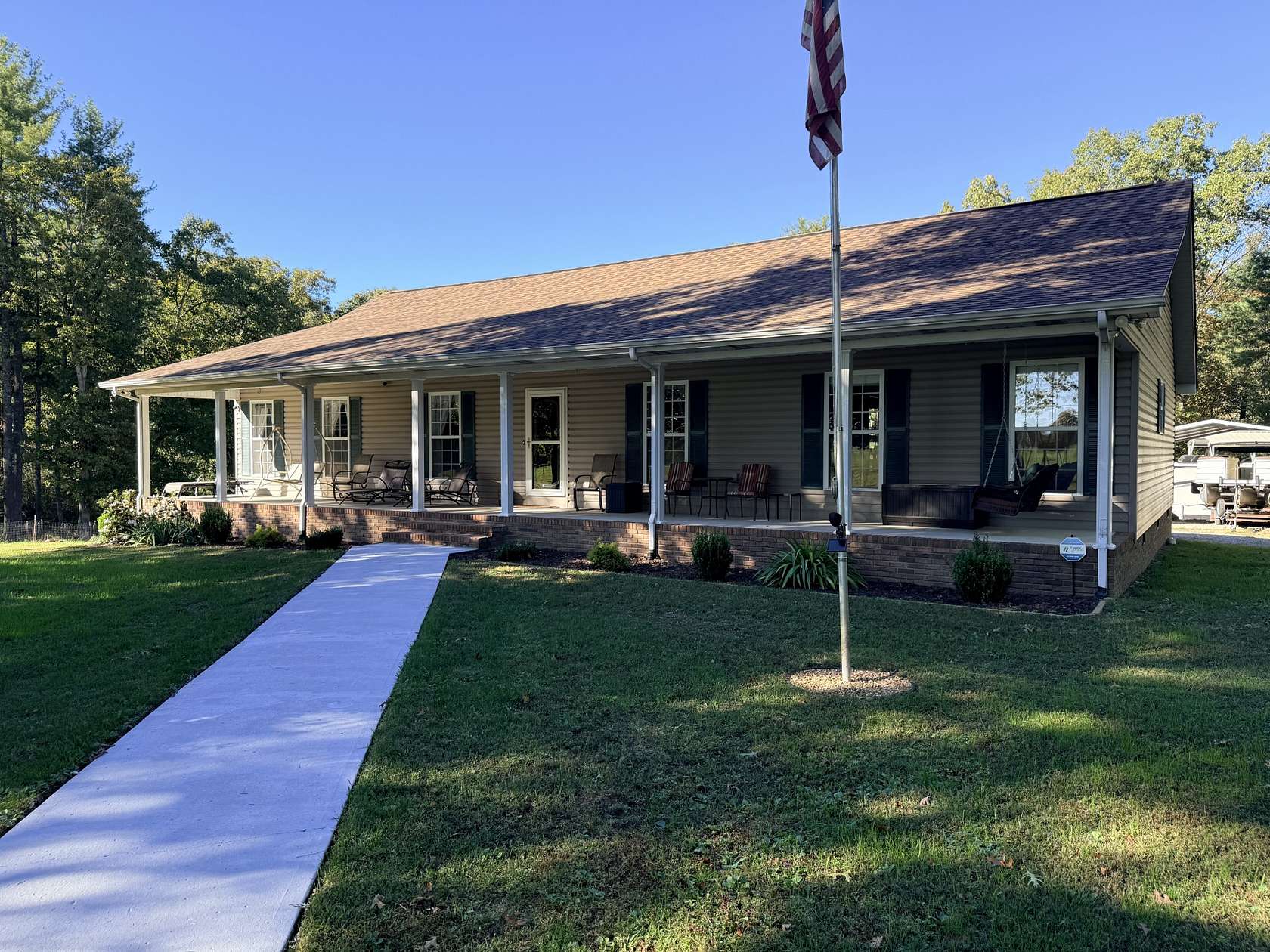 7 Acres of Land with Home for Sale in Jamestown, Tennessee