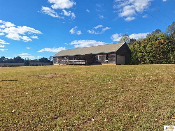 13.1 Acres of Land with Home for Sale in Greensburg, Kentucky