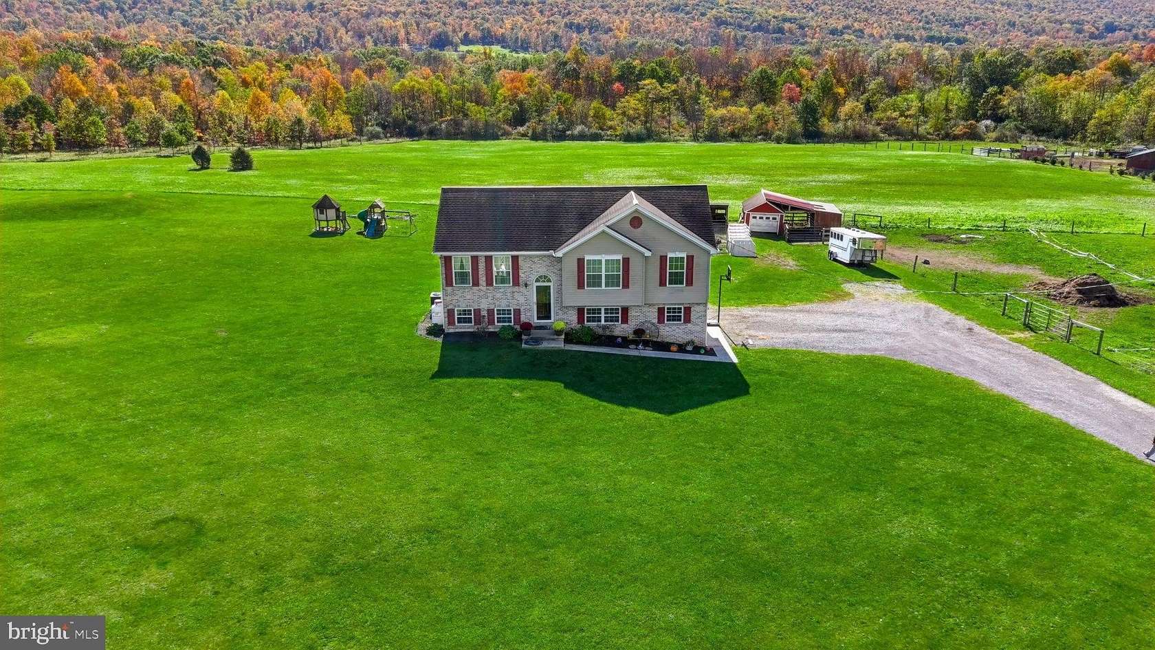 4 Acres of Land with Home for Sale in Spring Run, Pennsylvania