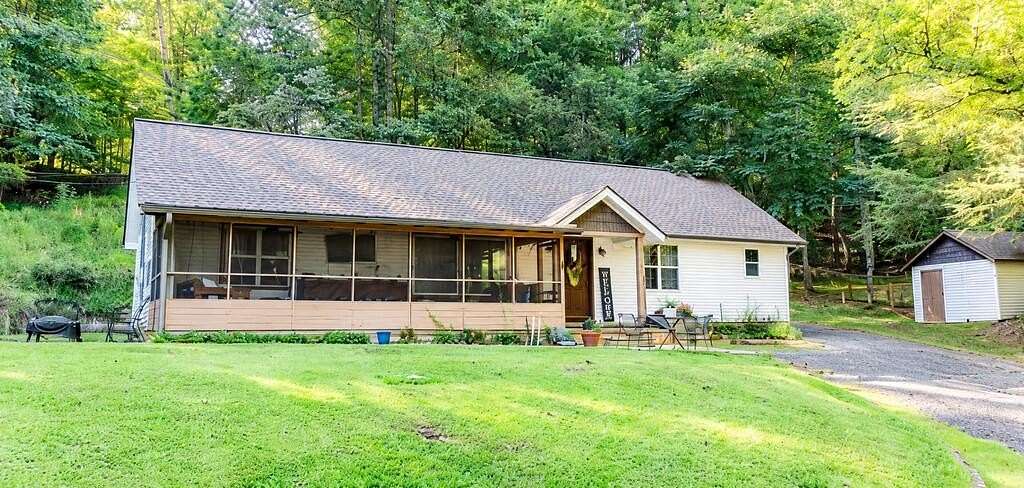 2.18 Acres of Land with Home for Sale in Mineral Bluff, Georgia