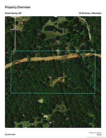 20 Acres of Land for Sale in Kellyville, Oklahoma
