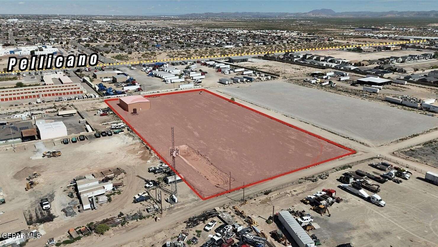5 Acres of Commercial Land for Lease in El Paso, Texas