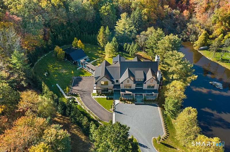 2.25 Acres of Land with Home for Sale in New Canaan, Connecticut