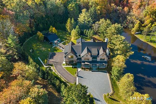 2.25 Acres of Land with Home for Sale in New Canaan, Connecticut