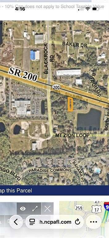0.22 Acres of Mixed-Use Land for Sale in Yulee, Florida