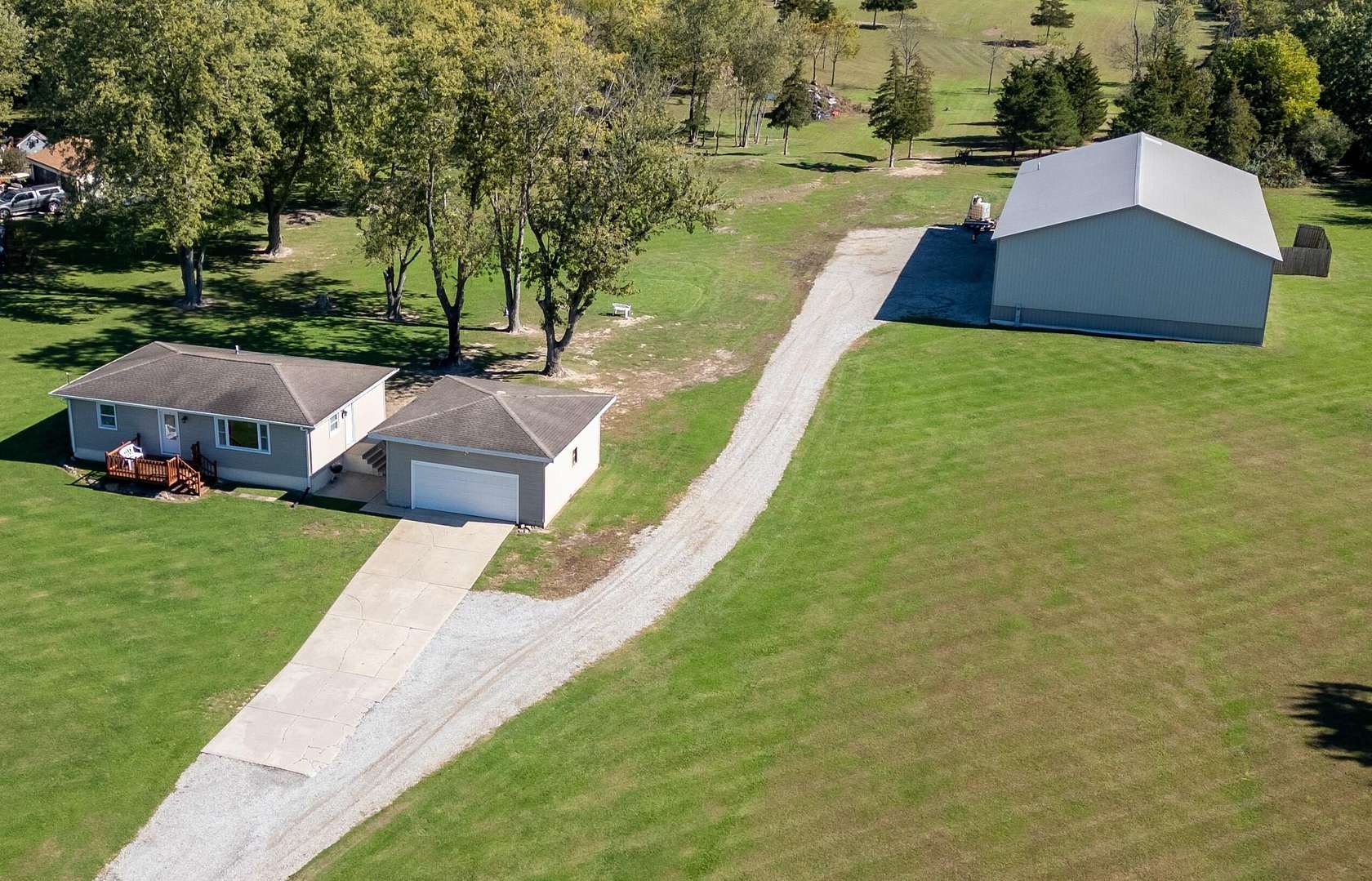 7 Acres of Land with Home for Sale in Crown Point, Indiana