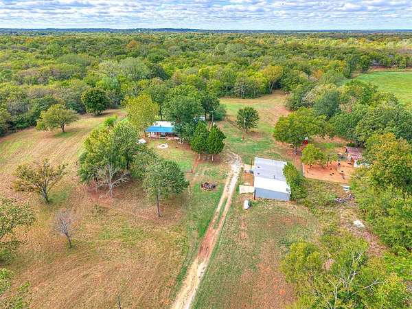 36 Acres of Land with Home for Sale in Seminole, Oklahoma