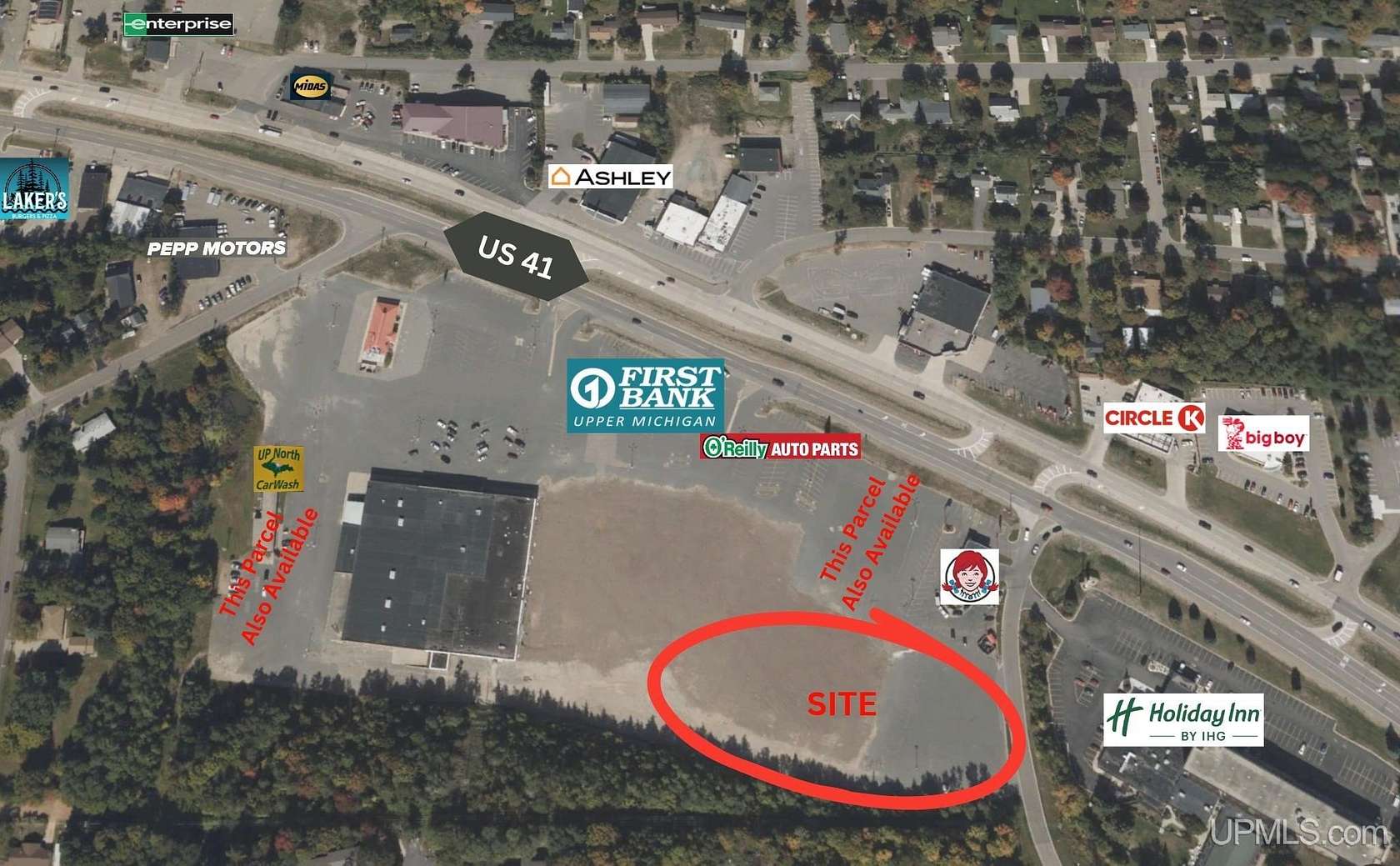 4.3 Acres of Commercial Land for Sale in Marquette, Michigan