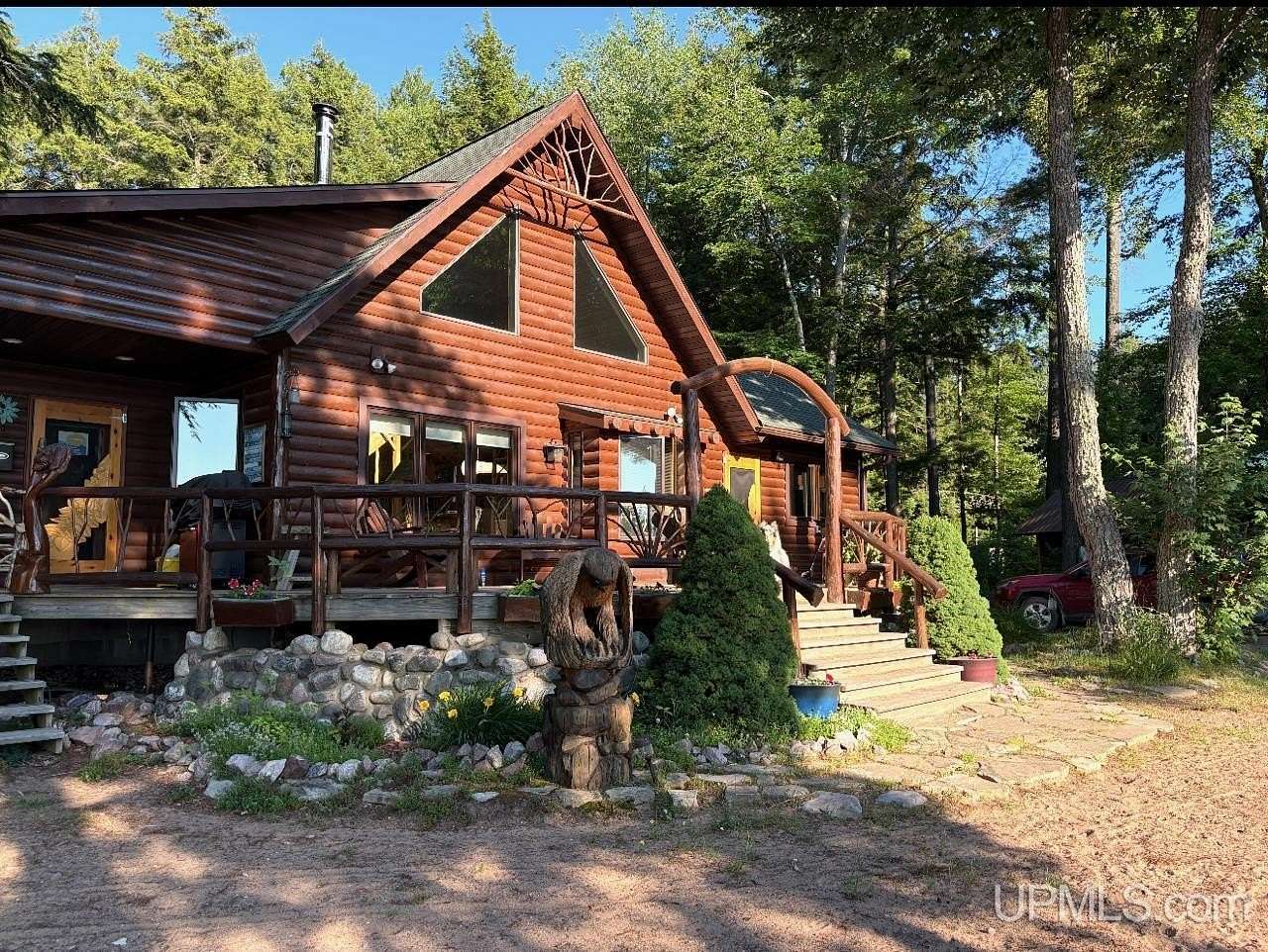 10.4 Acres of Recreational Land with Home for Sale in Gwinn, Michigan