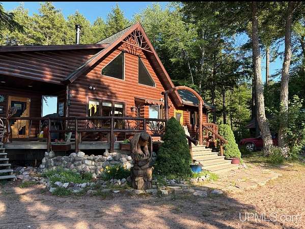 10.4 Acres of Recreational Land with Home for Sale in Gwinn, Michigan