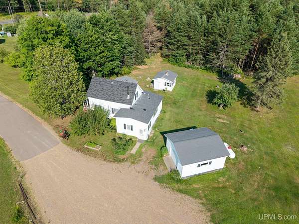 83 Acres of Recreational Land with Home for Sale in Champion, Michigan