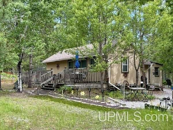 11.5 Acres of Recreational Land with Home for Sale in Wetmore, Michigan
