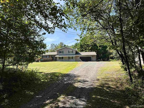 7.14 Acres of Land with Home for Sale in Negaunee, Michigan