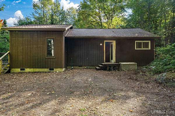 9.75 Acres of Land with Home for Sale in Michigamme, Michigan