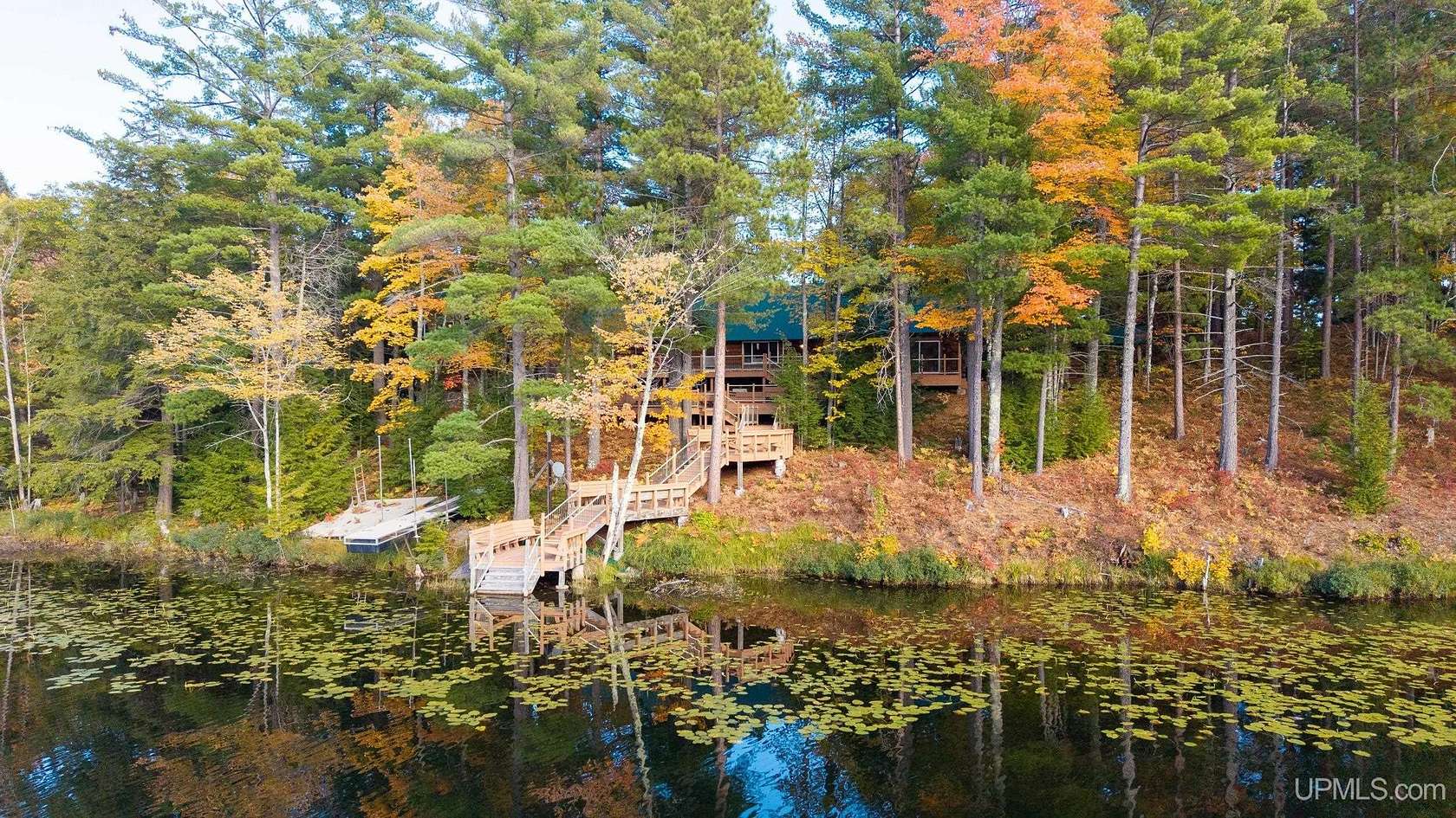 11.1 Acres of Recreational Land with Home for Sale in Marquette, Michigan