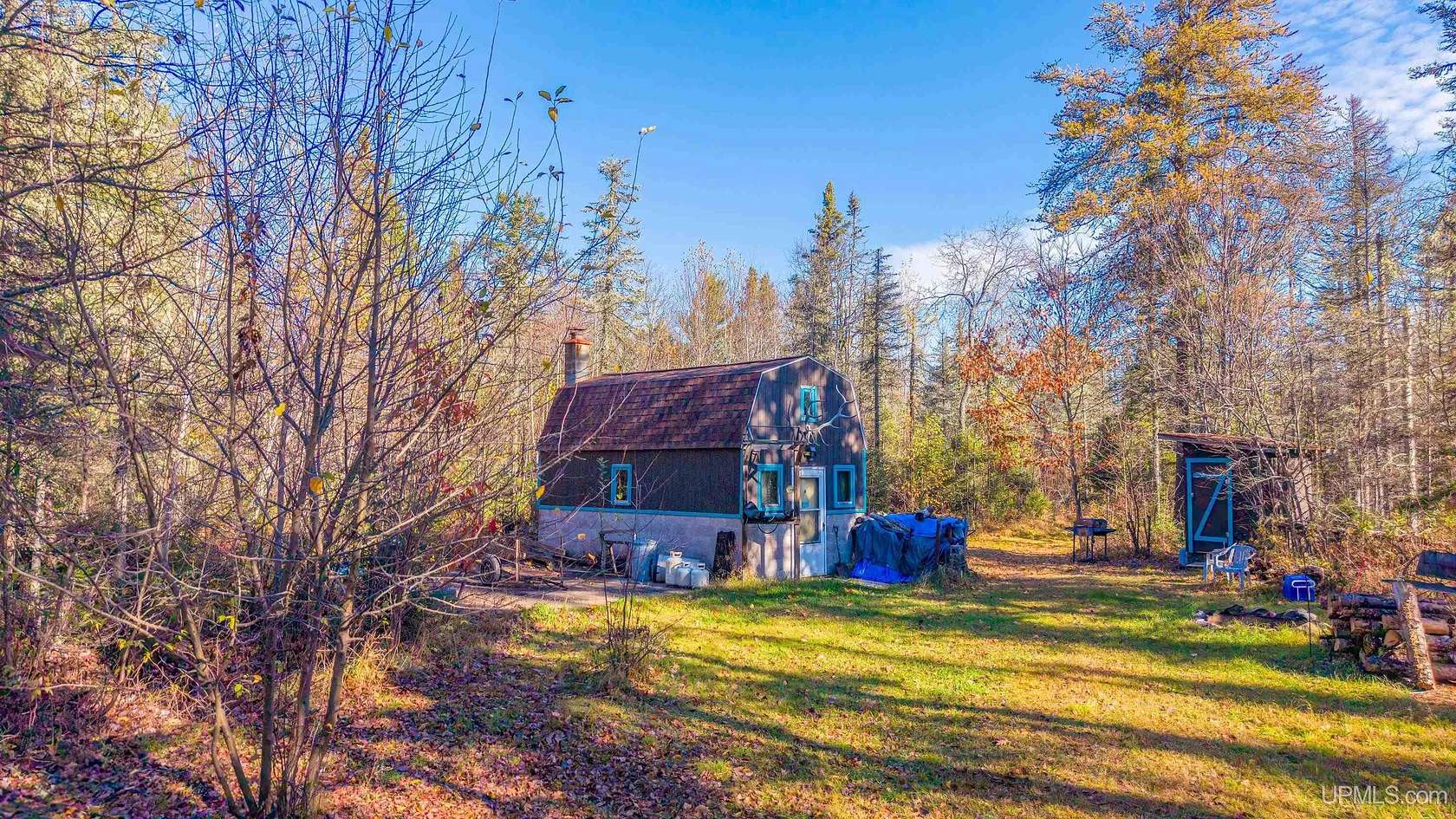 180 Acres of Recreational Land with Home for Sale in Ishpeming, Michigan