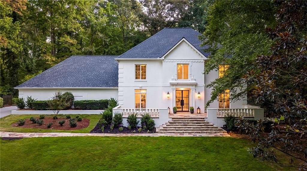 3.16 Acres of Land with Home for Sale in Sandy Springs, Georgia