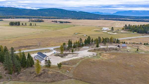 9.7 Acres of Land with Home for Sale in Whitefish, Montana