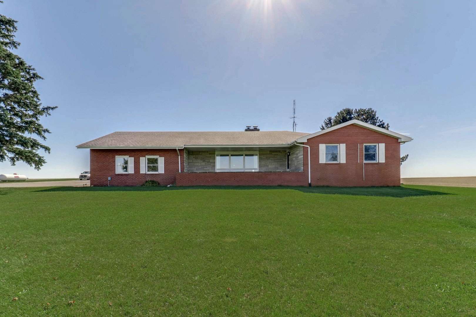 2.8 Acres of Land with Home for Sale in Downs, Illinois