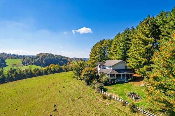 14.5 Acres of Land with Home for Sale in Independence, Virginia