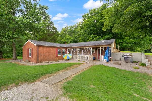 7.4 Acres of Land with Home for Sale in Palmyra, Indiana