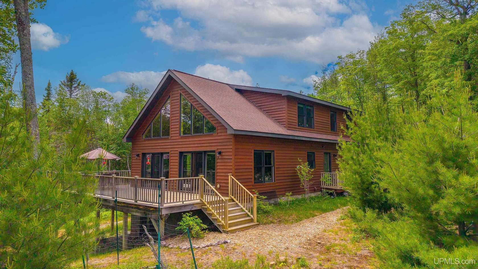 20.5 Acres of Recreational Land with Home for Sale in Michigamme, Michigan
