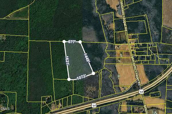 26 Acres of Recreational & Residential Land for Sale in Pittsboro, North Carolina