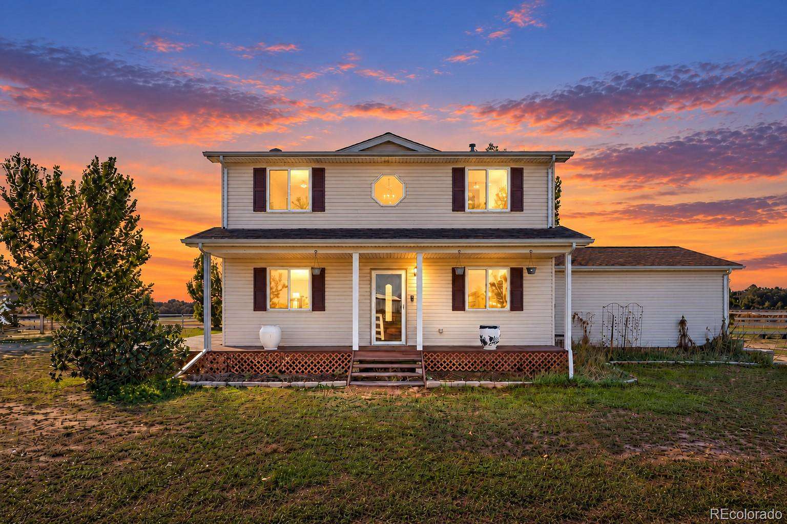 5.39 Acres of Land with Home for Sale in Brighton, Colorado