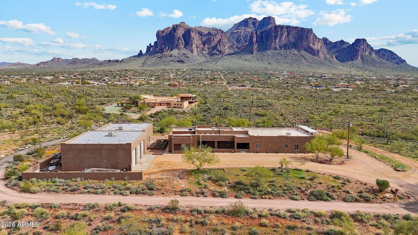 2.52 Acres of Land with Home for Sale in Apache Junction, Arizona