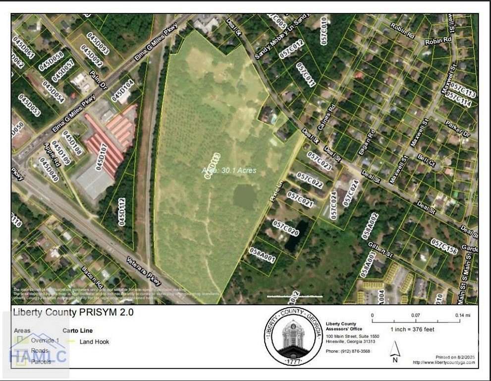 29.1 Acres of Land for Sale in Hinesville, Georgia