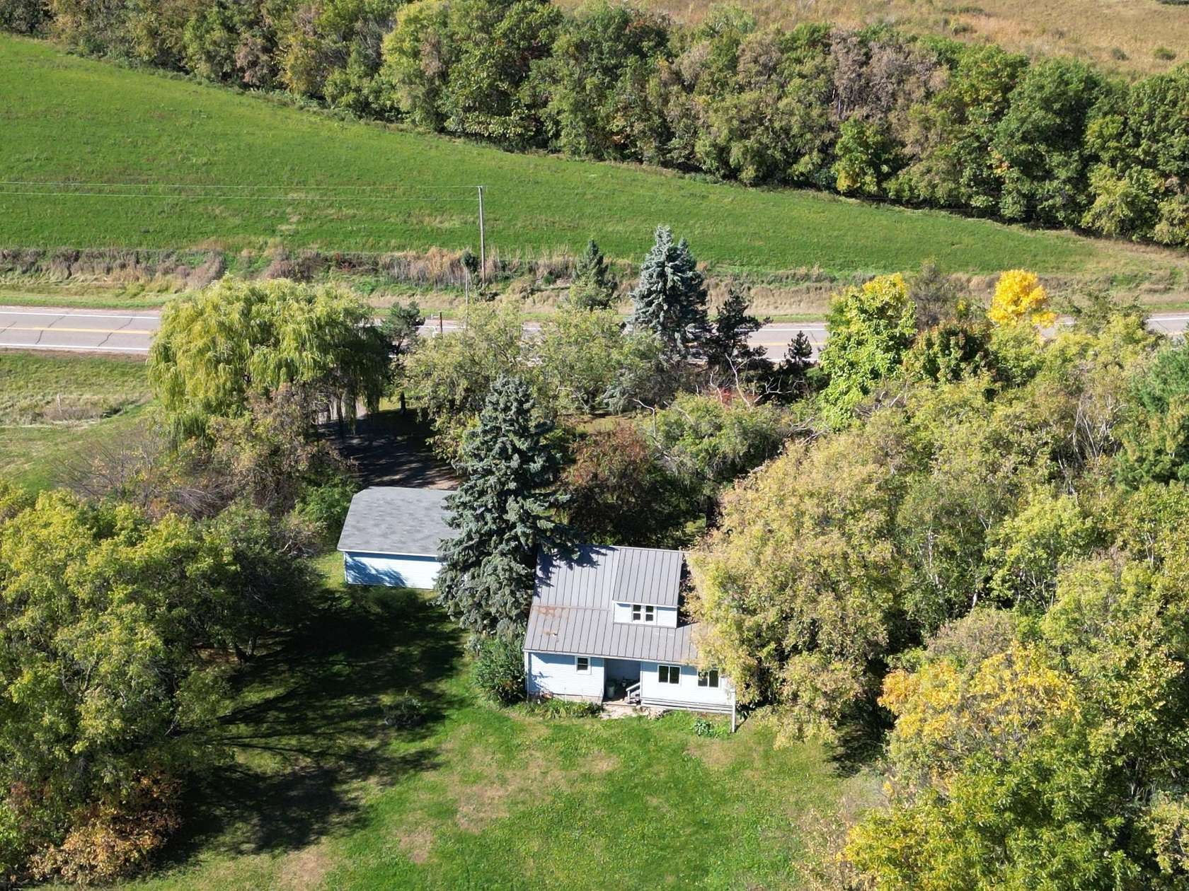 5 Acres of Land with Home for Sale in Swanville, Minnesota