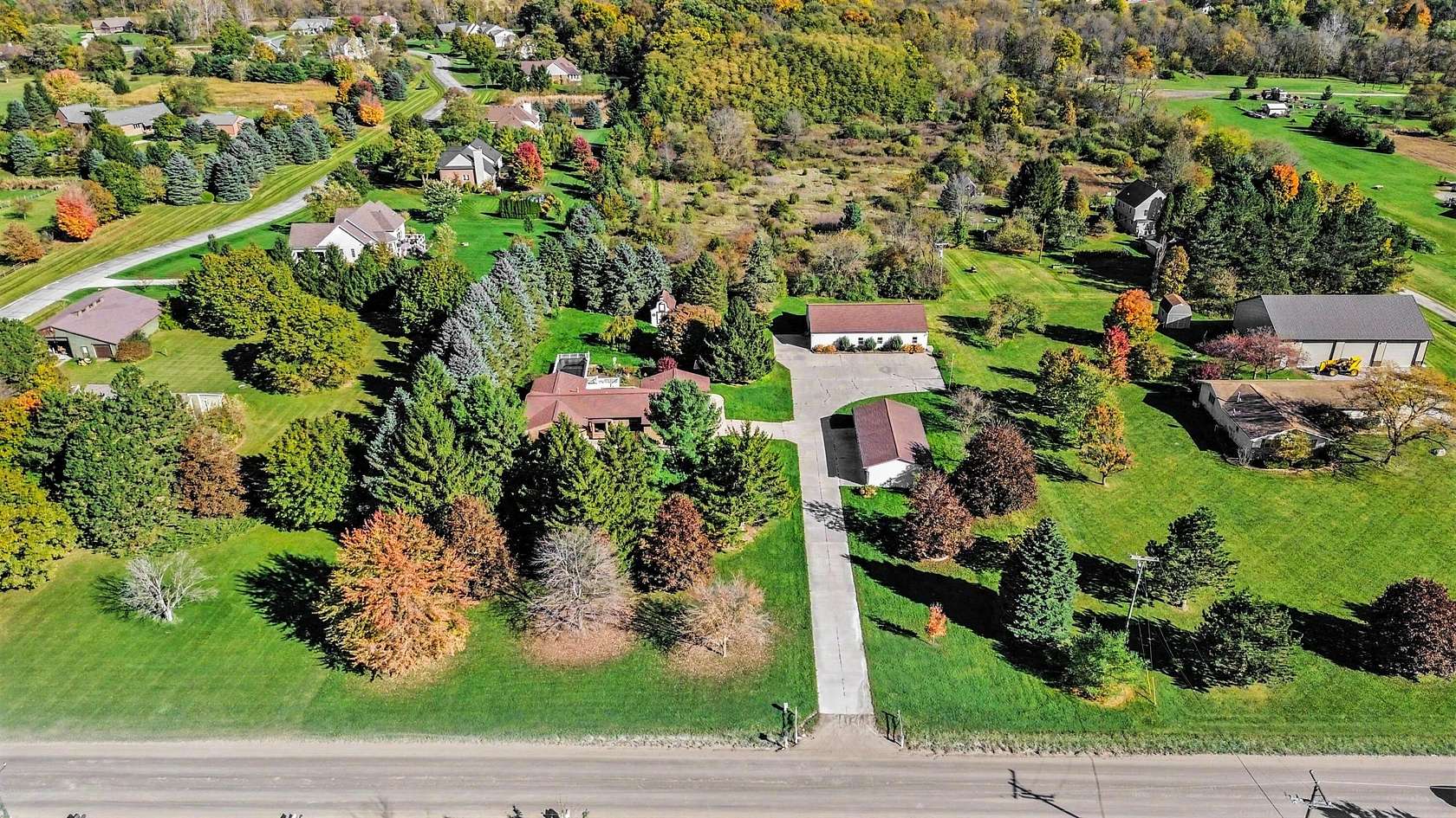 2.19 Acres of Land with Home for Sale in Saline, Michigan