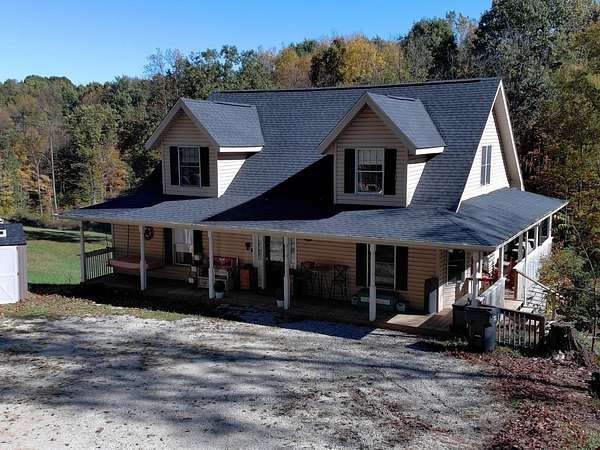14.7 Acres of Land with Home for Sale in Metamora, Indiana