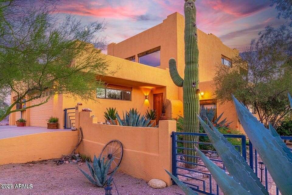 2.5 Acres of Land with Home for Sale in Wickenburg, Arizona