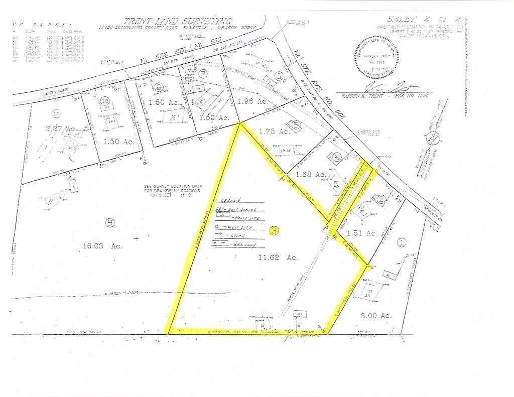 11.6 Acres of Land for Sale in Farmville, Virginia