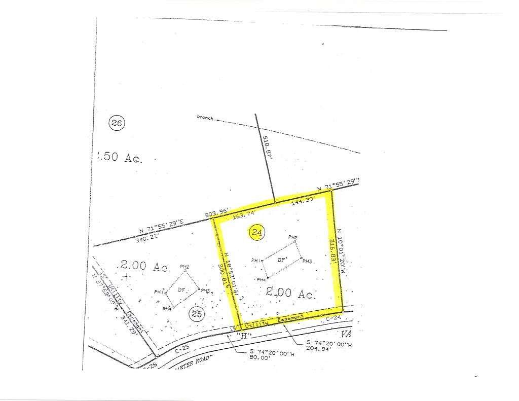 2 Acres of Land for Sale in Farmville, Virginia