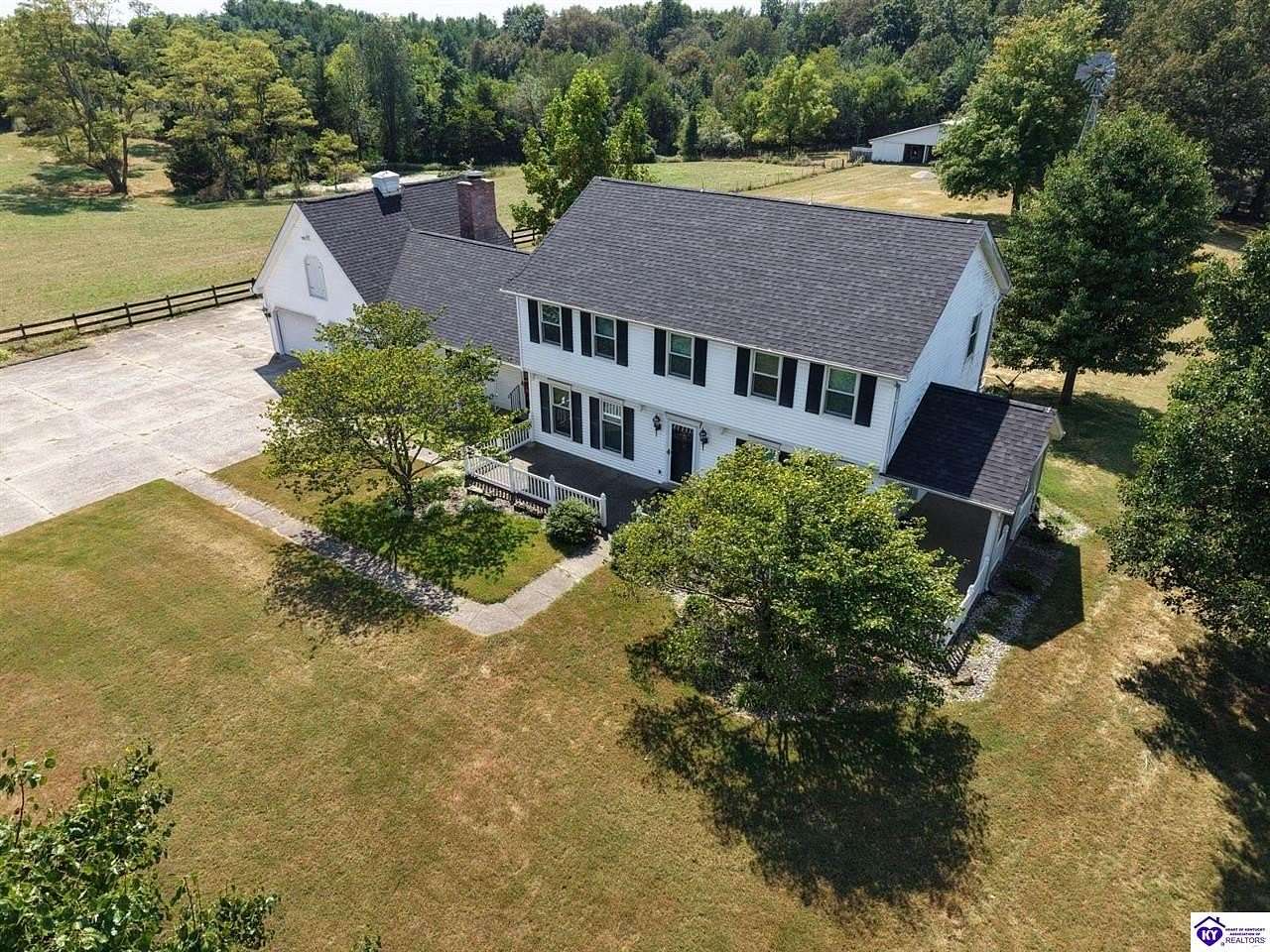 15 Acres of Recreational Land with Home for Sale in Elizabethtown, Kentucky