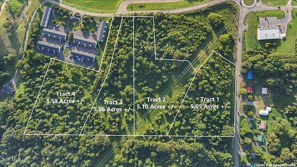 20 Acres of Mixed-Use Land for Auction in Jonesborough, Tennessee