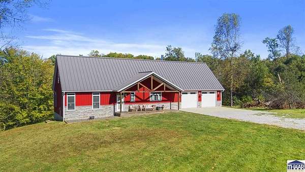 40 Acres of Land with Home for Sale in Terre Haute, Indiana