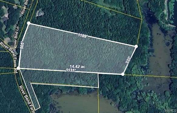 14.5 Acres of Land for Sale in Moundville, Alabama