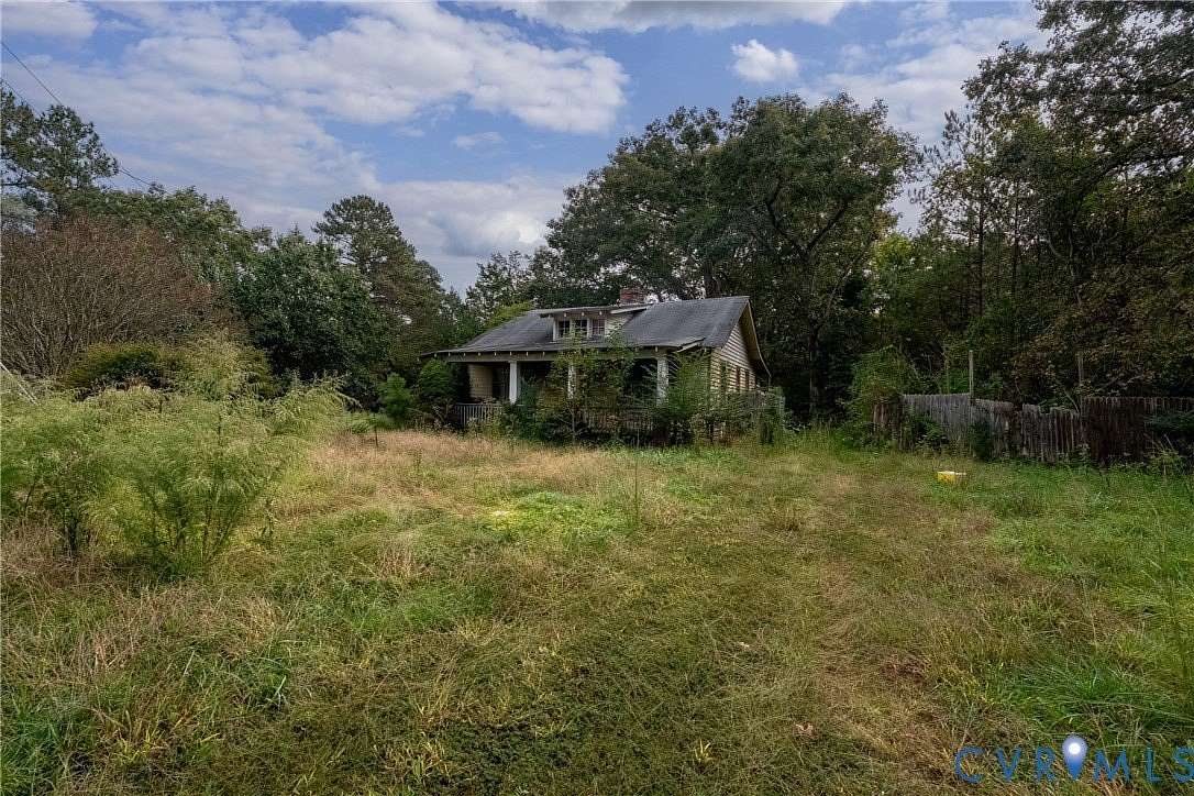7.68 Acres of Land with Home for Sale in Sandston, Virginia