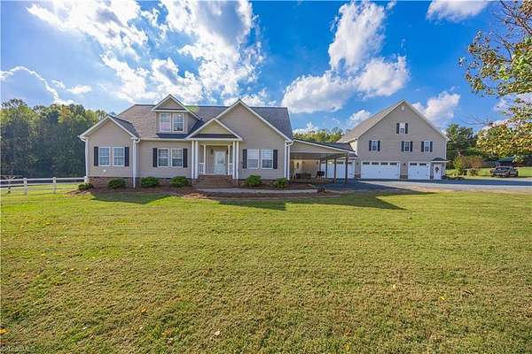 5 Acres of Land with Home for Sale in Liberty, North Carolina