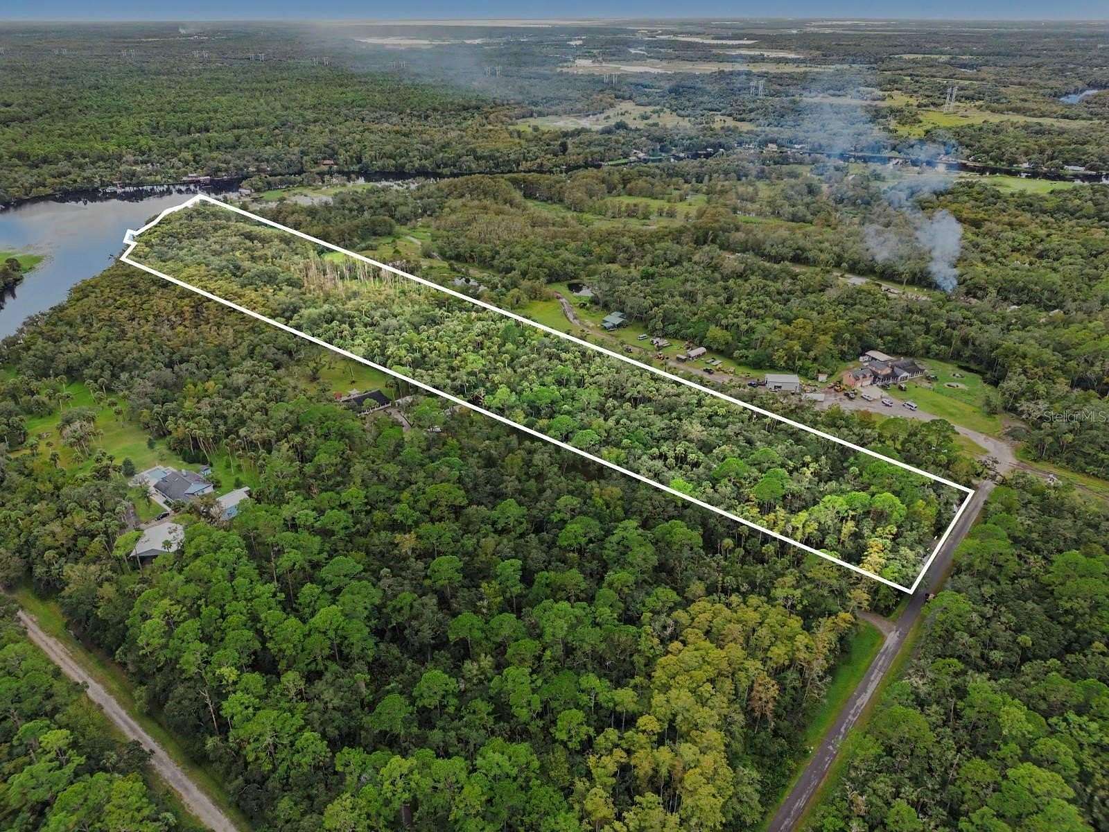 11.3 Acres of Recreational & Residential Land for Sale in Osteen, Florida