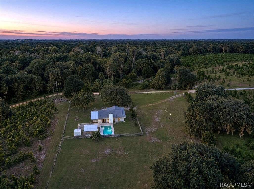 2 Acres of Land with Home for Sale in Inverness, Florida