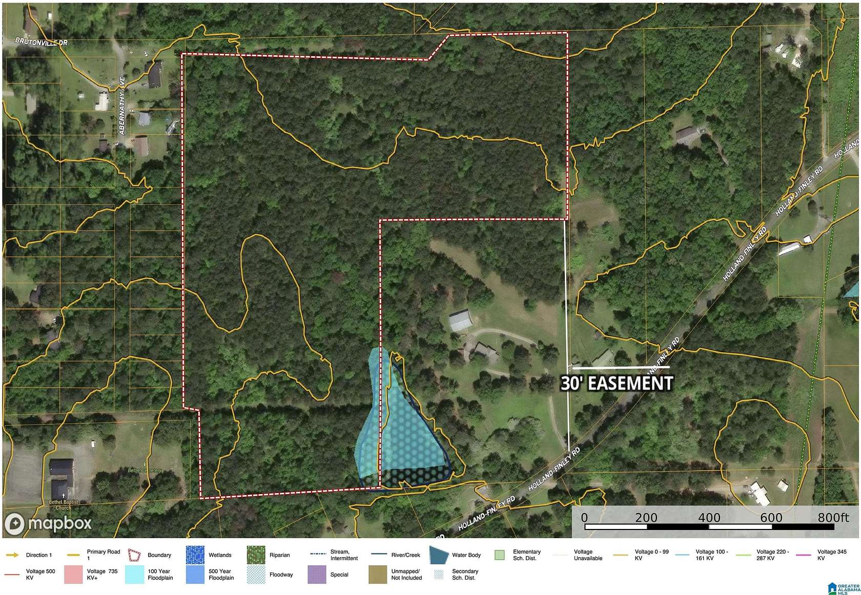 25 Acres of Land for Sale in Jacksonville, Alabama
