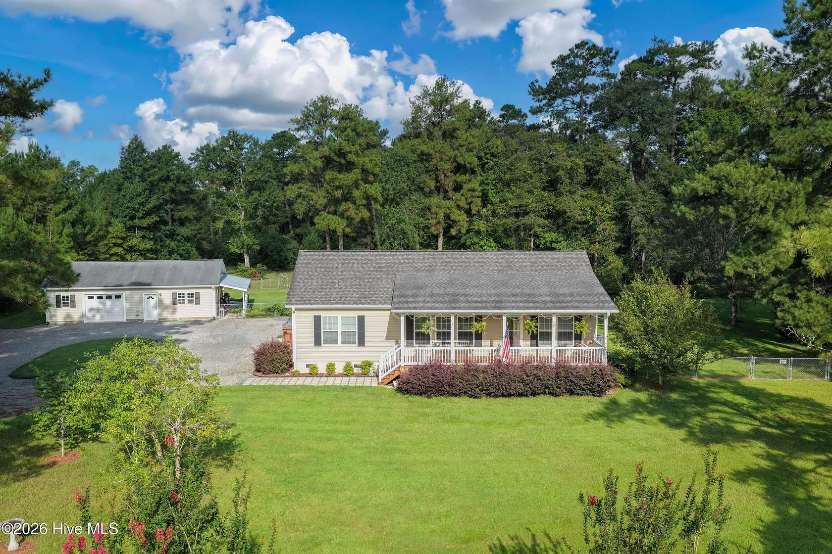 10.2 Acres of Land with Home for Sale in Burgaw, North Carolina