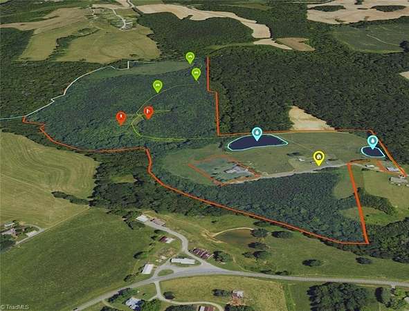 79.4 Acres of Recreational & Residential Land for Sale in Liberty, North Carolina
