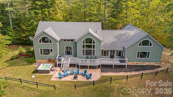 4.32 Acres of Land with Home for Sale in Bryson City, North Carolina